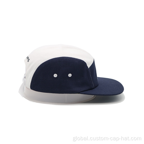 China Custom Plain 5 Panel Camper Hat Factory